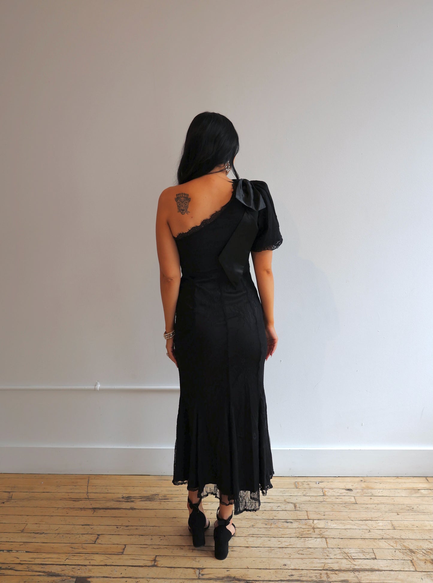 The Eleanor Lace Dress | Black