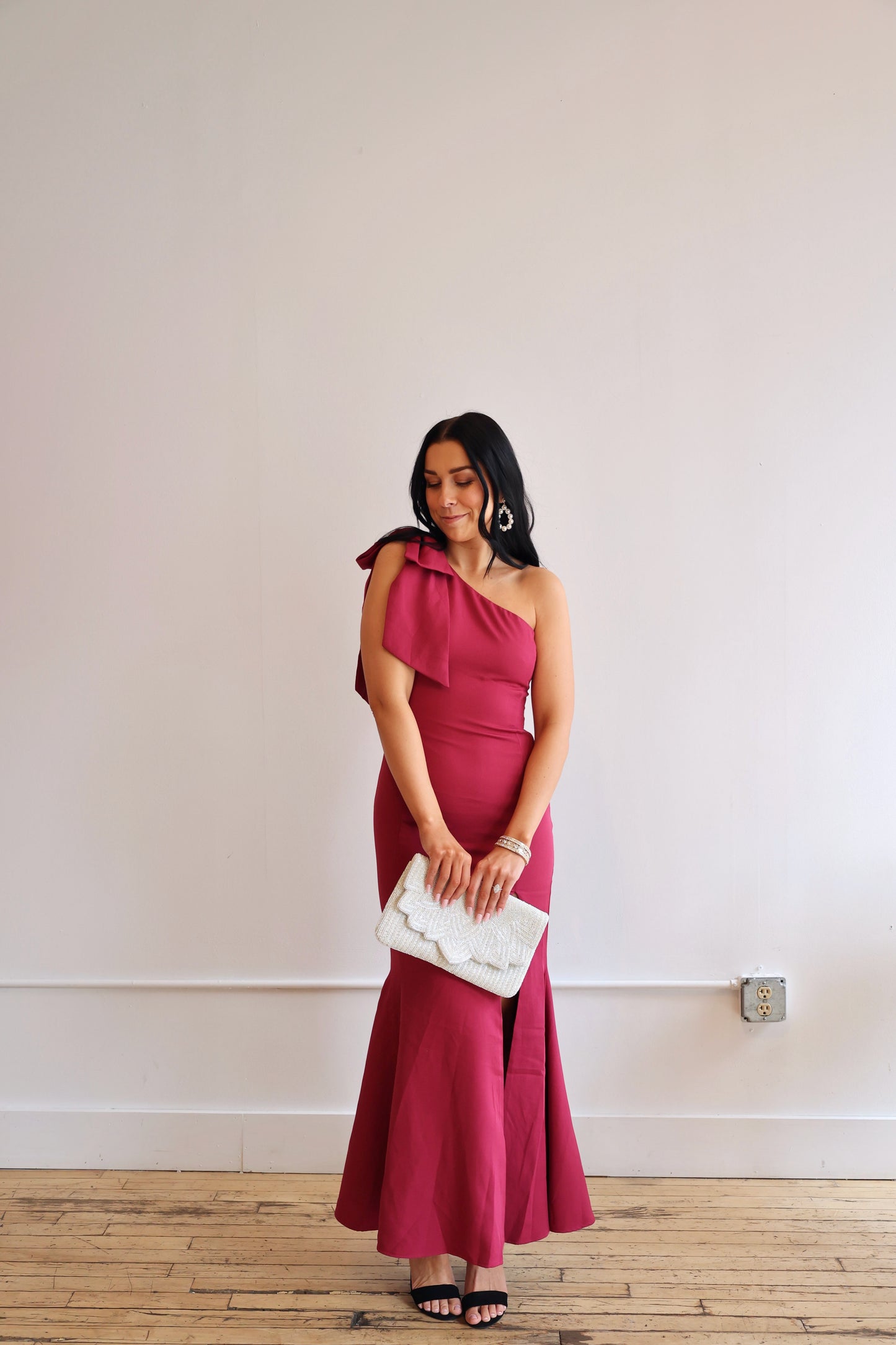 The Adeline Dress | Magenta