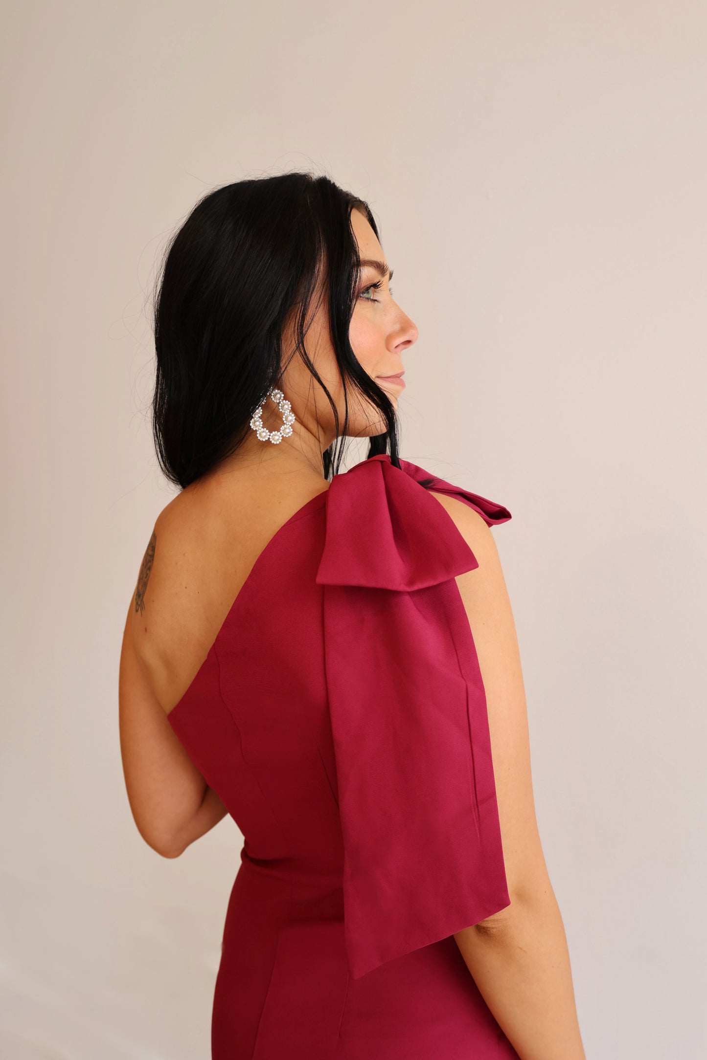 The Adeline Dress | Magenta