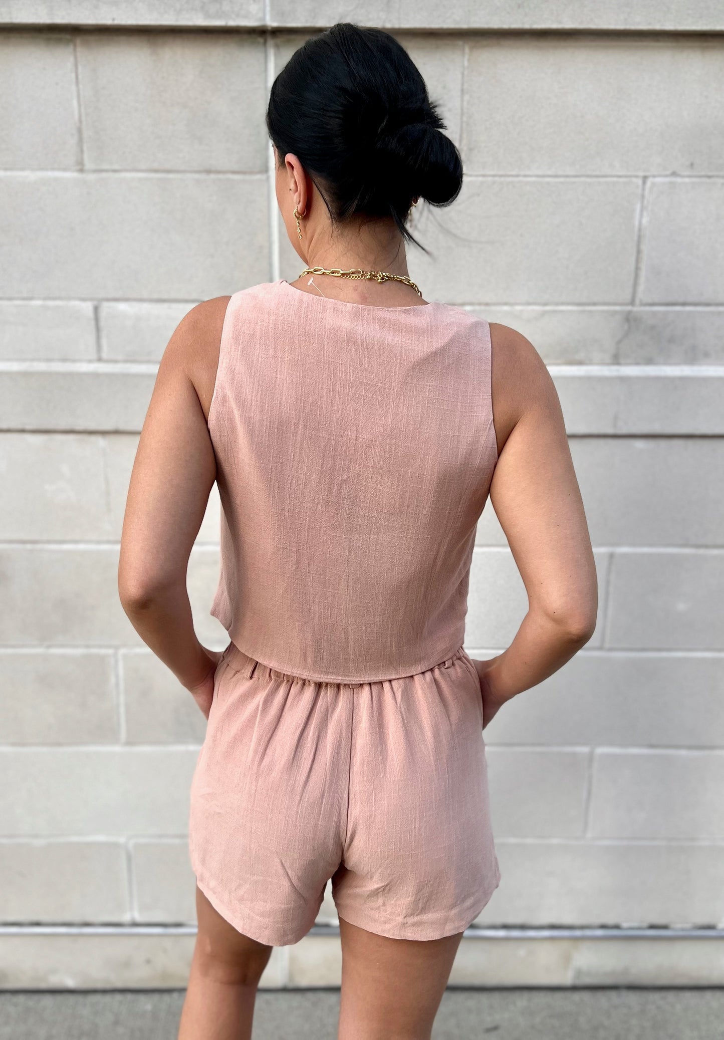 Linen Set | Dusty Pink