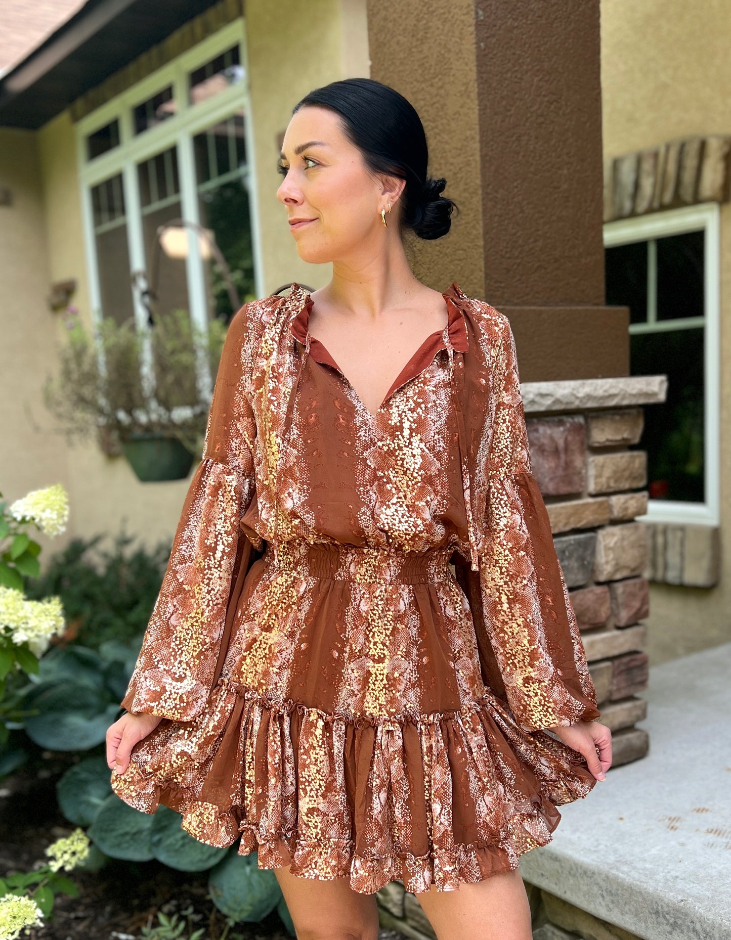 Fall Vibes Mini Dress