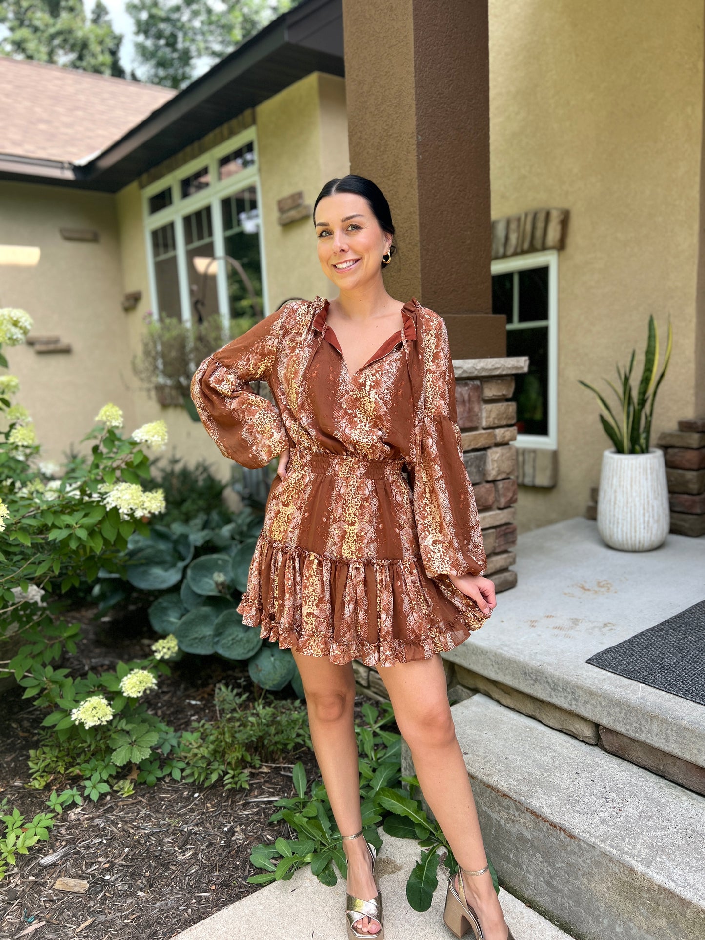 Fall Vibes Mini Dress