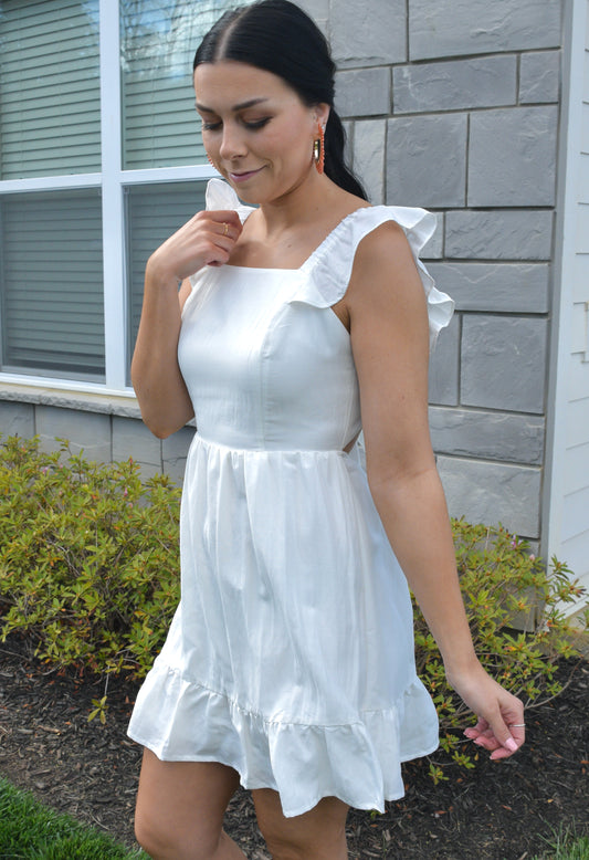 Perfect White Mini Dress